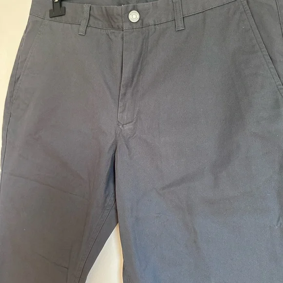 Bonobos Mens Pants Size 36/30 Grey Chino Slim Straight Cotton Blend - Picture 2 of 6